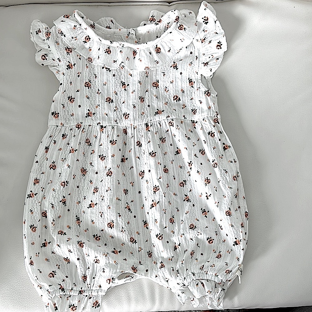 Floral Baby Romper